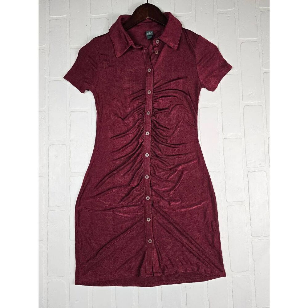 Wild Fable BodyCon Button Front Dress XS